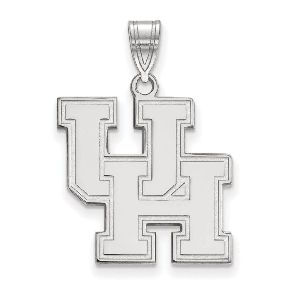 Sterling Silver U. of Houston Large Pendant